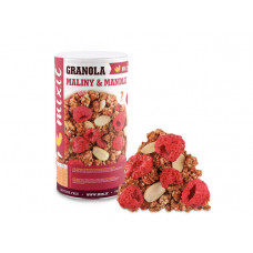 Granola z pece - Maliny a mandle